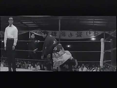 1963 04 15 JWA Mammoth Suzuki vs Fred Atkins & Michiaki Yoshimura vs Killer X