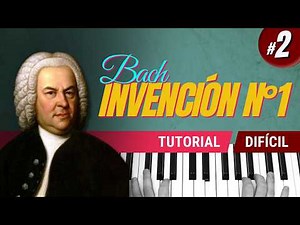 How to play "Invention No. 1 in C major, BWV 772" (J. S. Bach) - Piano tutorial and sheet music -...