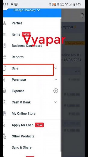 Vyapar App Overview in Mobile