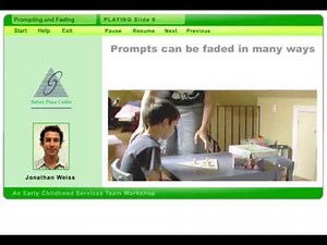 Prompting and Fading