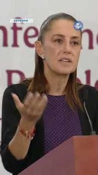 Sheinbaum asegura que Rocha Moya sigue en Sinaloa y acusa “mentiras” #shorts