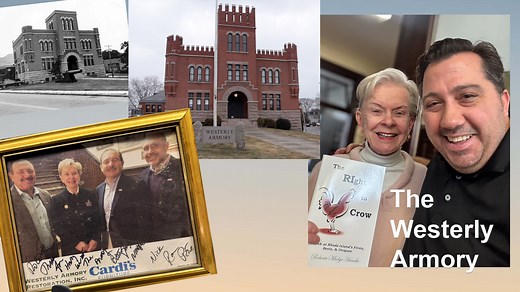Loaded with historical artifacts from the past couple centuries, The Westerly Armory is truly a gem in Rhode Island! Get comfy on that recliner from Cardi's Furniture & Mattresses and check out what this almost 125 year-old building preserves! | Ben DeCastro