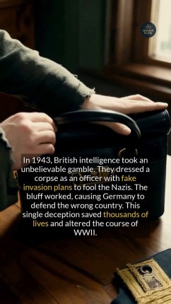 Discover how a daring WWII deception fooled the Nazis and changed the course of the war. #history #WWII #deception #militaryhistory | Hidden Flow