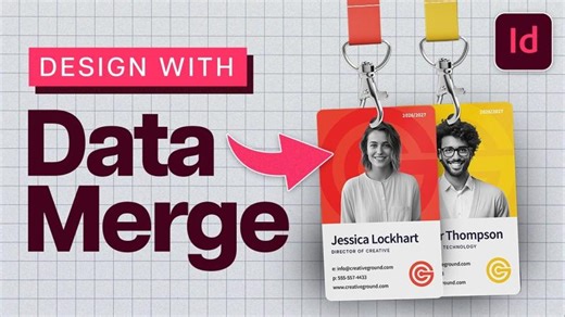 How to Create Name Tags Using Data Merge in Adobe InDesign | Publicación Digital - IES Puerta Bonita