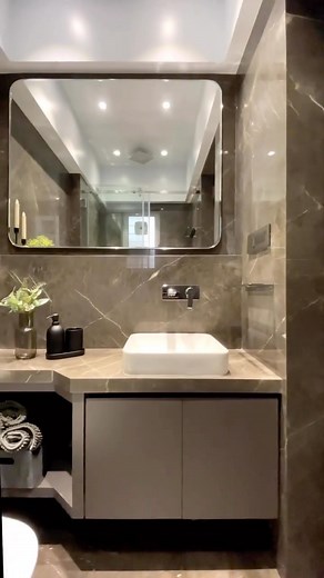 Home Interior Designs & Ideas | Modern and elegant bathroom design ▫️ Follow @homepublication for more. . Designed by - @bombaydesign_studio VC - @21_frames_ .... | Instagram