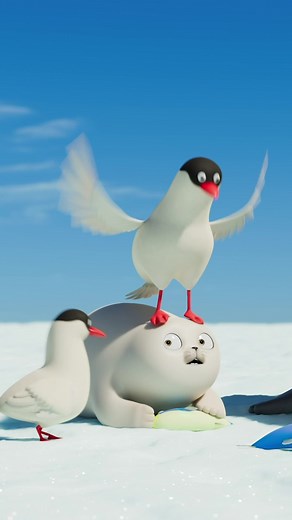 Explore the Angry Baby Seal's Adventures in this Heartwarming Animation!