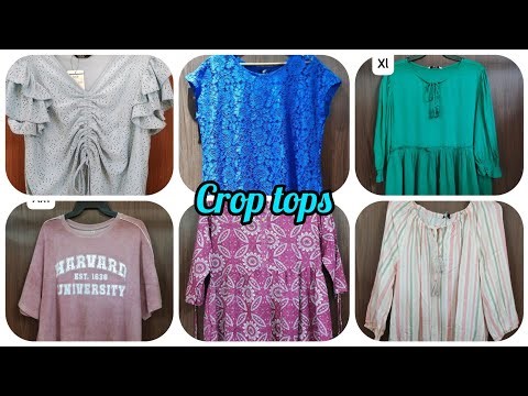Stylish crop top collection/ teenage girl dress/ beautiful crop tops/ online shopping