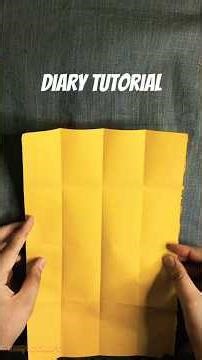 Easy diary tutorial ❤#subscribe#uniquecraft ❤easy craft ideas