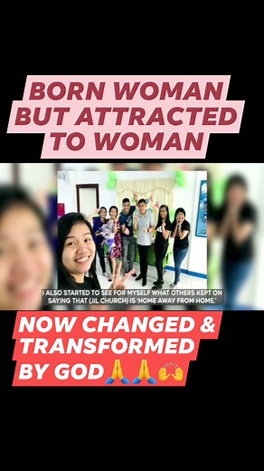 62K views · 708 reactions | SHE GOT 9 GIRLFRIENDS Born women and attracted to fellow women, later on she was transformed by God.. Hallelujah  #ChristIsTheAnswer #reelsviral Jesus Is Lord Church Worldwide | Ydel Fam | Facebook