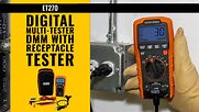 Klein Tools' Digital Multi-Tester DMM with Receptacle Tester Overview Video | WebstaurantStore