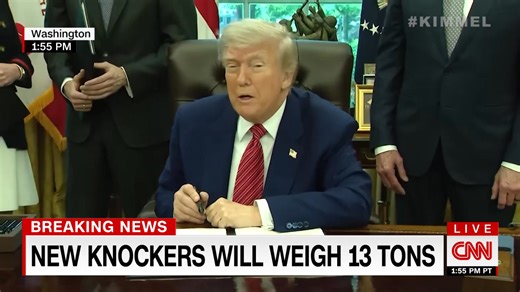 1M views · 22K reactions | Trump signs another important executive order… | Jimmy Kimmel Live | Facebook