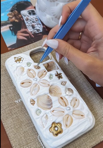Creating Seashell Phone Cases: A Happy Craft