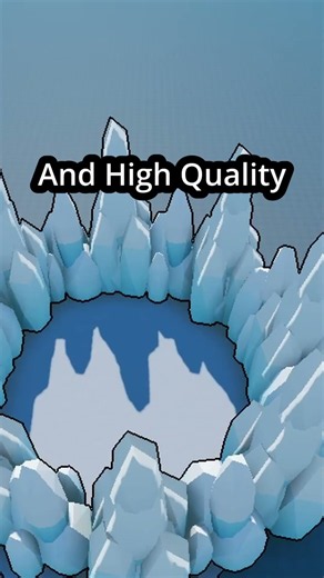 Easy Low-Poly Snow Map Build in Roblox Studio 🧊