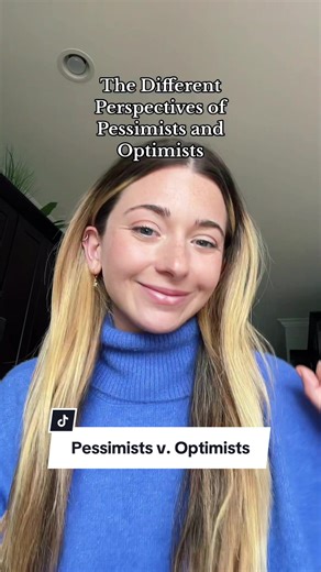 Pessimists v. Optimists 🎭 Are you aware of these different perspectives between pessimists and optimists? What other differences do you think are important to distinguish? One way you can learn to be more optimistic is by believing setbacks to be temporary, opportunities for growth, and tied to external circumstances (instead of only blaming yourself). #optimism #optimist #pessimism #pessimist #mindset #self #perspective #beliefs #psychology #selfworth #healing #outlook #psychology