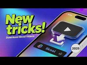 How to Download Skool Course Videos | New Tricks