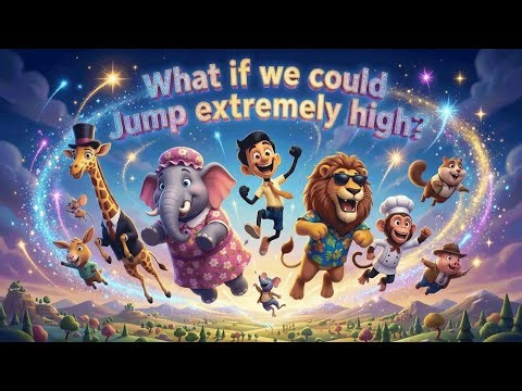 What if we could Jump extremely high? + more videos | #aumsum #kids #whatif