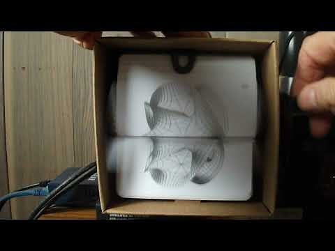 The Calabi-Yau Manifold Rotating in Complex 4-Space