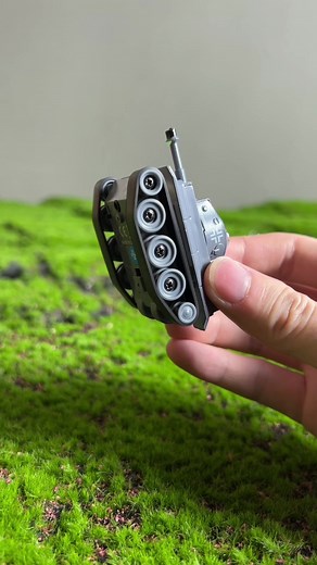 Super mini German Tiger😎#rctoy #tankmodel #tigertank