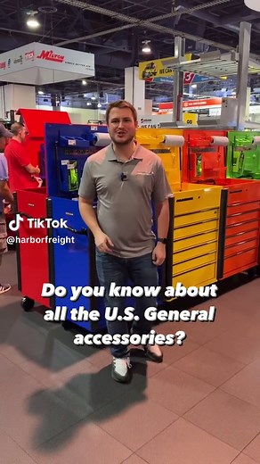 Outfit your #toolbox with these U.S. General magnetic accessories! #HarborFreight #toolstorage