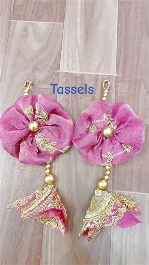 blouse tassels dizayin 👌👌#trendy flower tassels 🌹🏵️
