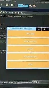 explicación de simulador de un cajero automático