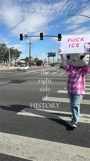 Anti-Ice Protest Lancaster High school and Av 🇲🇽, so proud of all these students using their voices and setting an example as the NEXT GENERATION !! 👏 #fyp #protests #lancasterca #nohumanisillegal #fdt