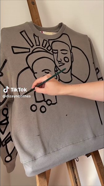 Wearable Art: Hand-Painted Custom Clothing Designs