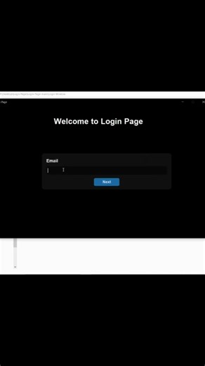 Modern Login Page With CustomTkinter #windows #coding #customtkinter #pythonprogramming