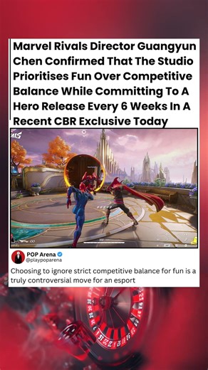 Marvel Rivals Director Guangyun Chen Confirmed That The StudioPrioritises Fun Over Competitive