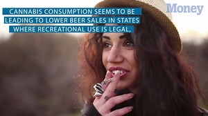 A quarter of American beer drinkers say they are switching to pot