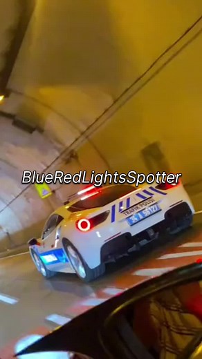 Turkish Traffic Police Patrol with Ferrari 488 GTB Super Sport Car