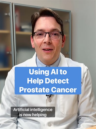Can artificial intelligence help detect prostate cancer? We are the first hospital in the U.S. to test this new software. See how it guides doctors to areas of concern.
