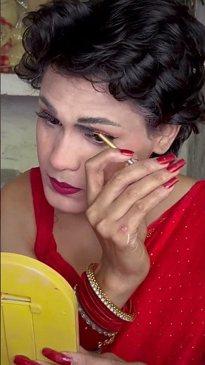 Boy to Girl Transformation/मैं लड़के से लड़की बनी /full Mtf makeup transformation #boytogirl #shorts