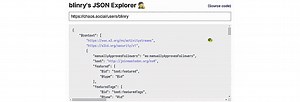 A tool for exploring JSON APIs interactively #JSON