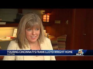 Take a tour inside Cincinnati home designed by Frank Lloyd Wright
