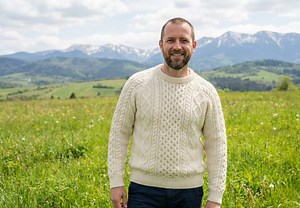 How To Wear An Aran Sweater