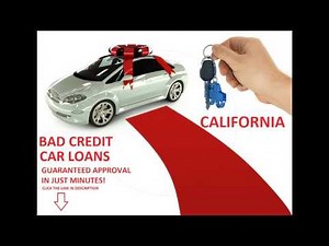 No Credit Auto Loans California - Instant Approval Online
