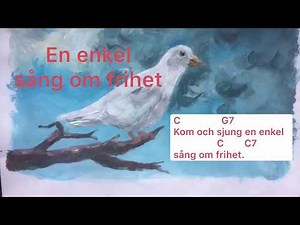 Musik, FN-dagen i skolan (melodi & sång): En enkel sång om frihet (text & ackord)