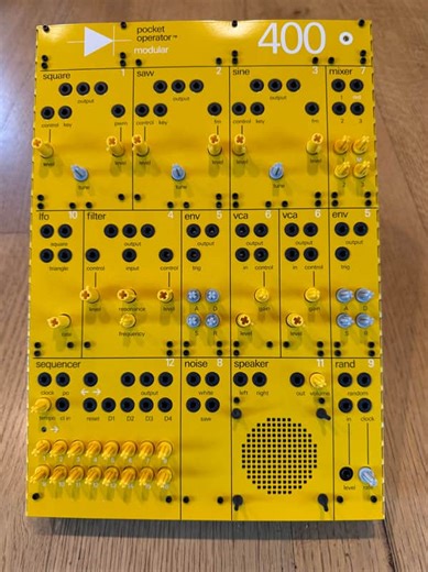 Teenage Engineering 400 Modular Synthesizer 2019 - Present - Yellow | Reverb