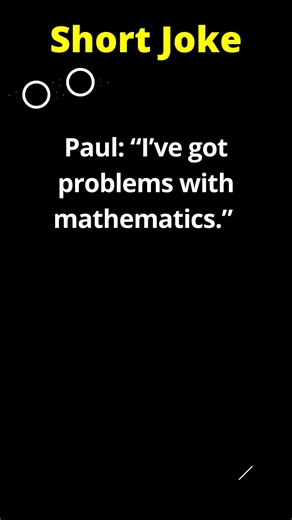 7.4K views · 153 reactions | Paul: “I’ve got problems with mathematics.”#funny #humor #comedy #funnyvideo #funnyreels | Zeto Jokes | Facebook