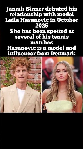 🌟 Meet Laila Hasanovic, the Model Who Stole Jannik Sinner’s Heart