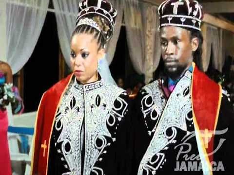 Jah Cure and Kamila McDonald's wedding ceremony