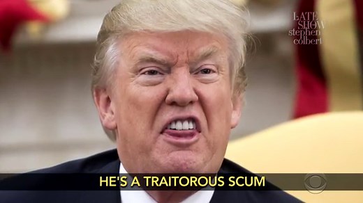 Stephen Colbert Mocks ‘Traitorous Scum’ Donald Trump In Ode to Jan 6 set to ‘Rent’ Tune – Watch