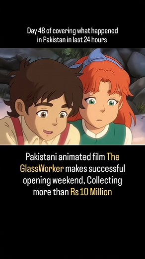 Pak.omniverse | "The Glassworker" shattered expectations with a heartwarming opening weekend, collecting over Rs 10 million! This beautifully animated... | Instagram