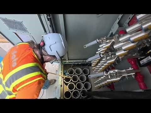 Starting the wire pull