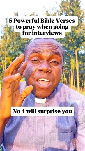 5 Bible verses for successful interviews