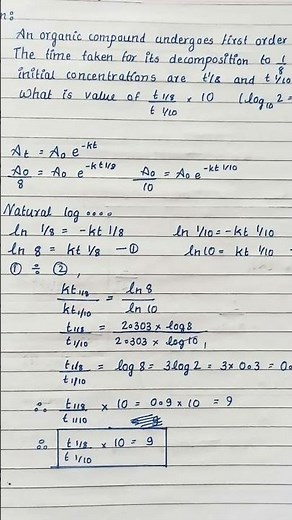 Chemical kinetics notes for class 12th🧪🌡️🧫