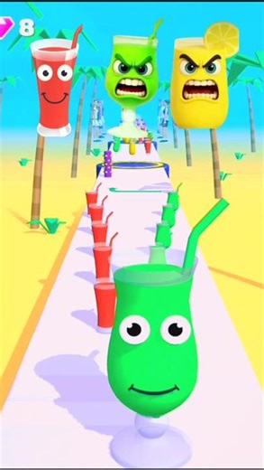 Fast Fail To Next Reverse Last Winning Challenge || Juice Run gameplay ✨🎯 #shorts #games #juicerun