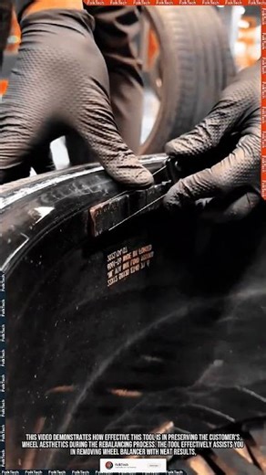 Wheel Weight Remover: Removing Wheel Balancer Neat Safe Precise #tool #tools #innovation