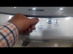 how to use samsung 6KG fully automatic washing machine model WA60H4100HY full demo and review